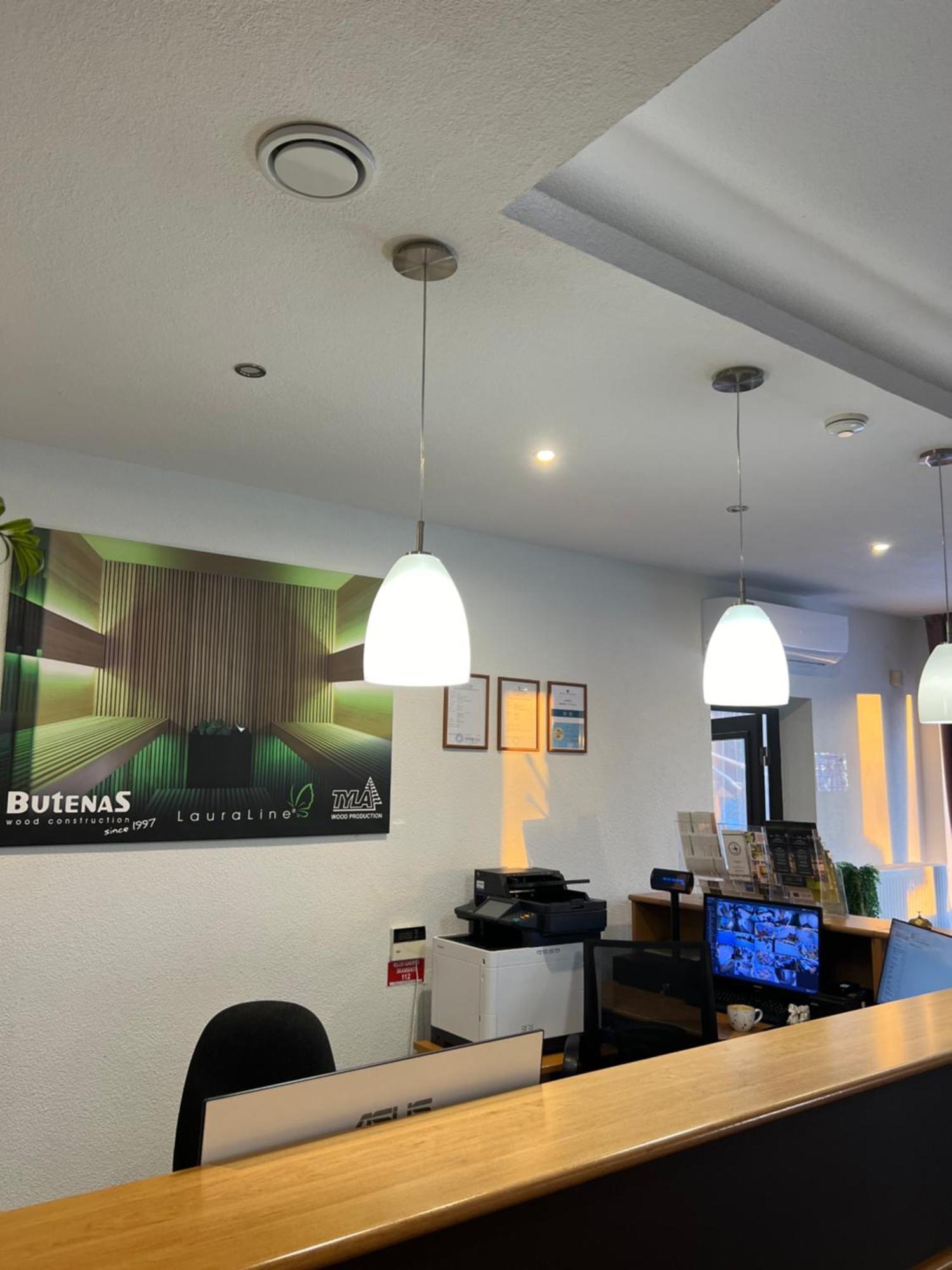 Butenas Hotel Tyla Biržai Extérieur photo
